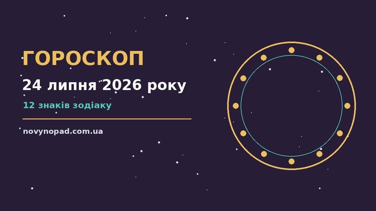 Зоряне небо над містом увечері п'ятниці, 24 липня 2026 року