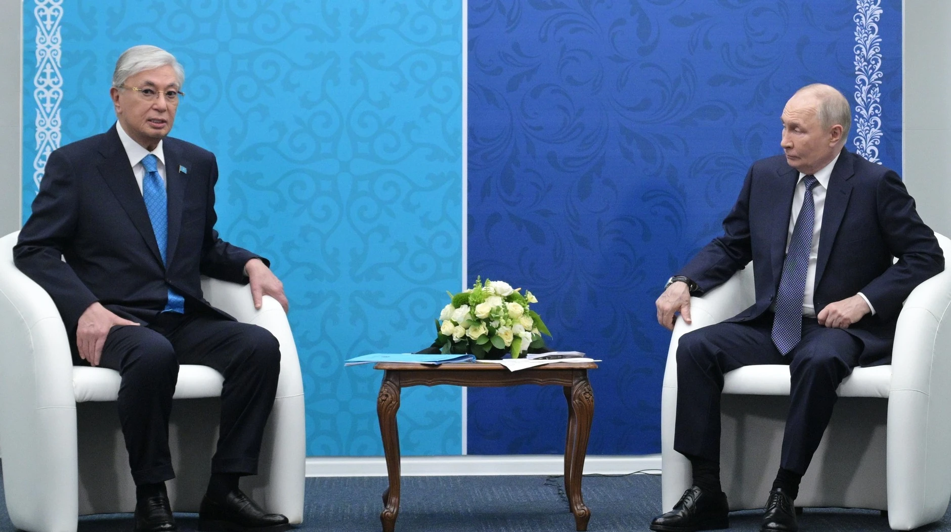 Зустріч президента Казахстану Касим-Жомарта Токаєва та російського лідера володимира путіна в Омську 25 липня 2026 року