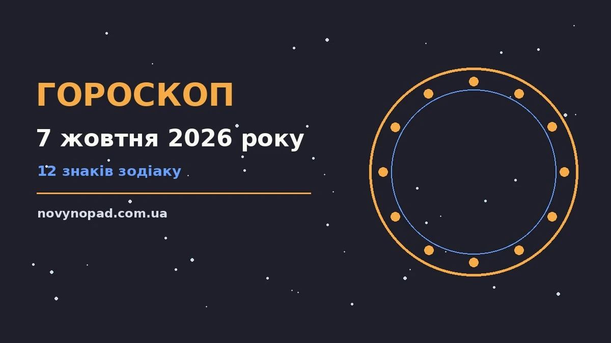 Гороскоп на 7 жовтня 2026 року: час рішень для всіх знаків для планів і важливих справ