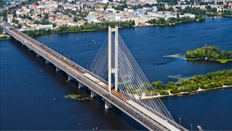 Південний міст у Києві: послідовність перекриттів і відновлень 2 жовтня